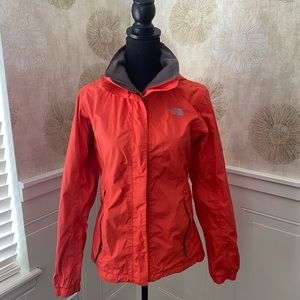 The North Face. Gently used orange jacket in great condition. Women’s small